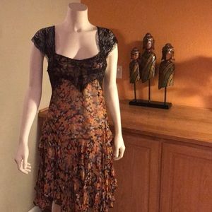 Free People boho style dress size XS.